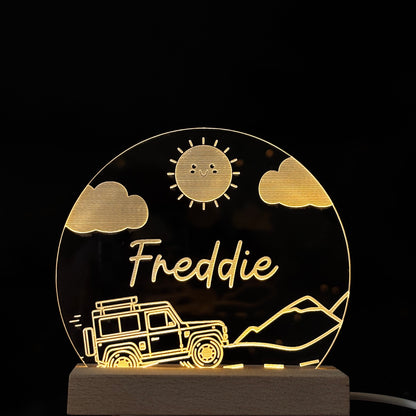 NIGHT LIGHT LAND ROVER
